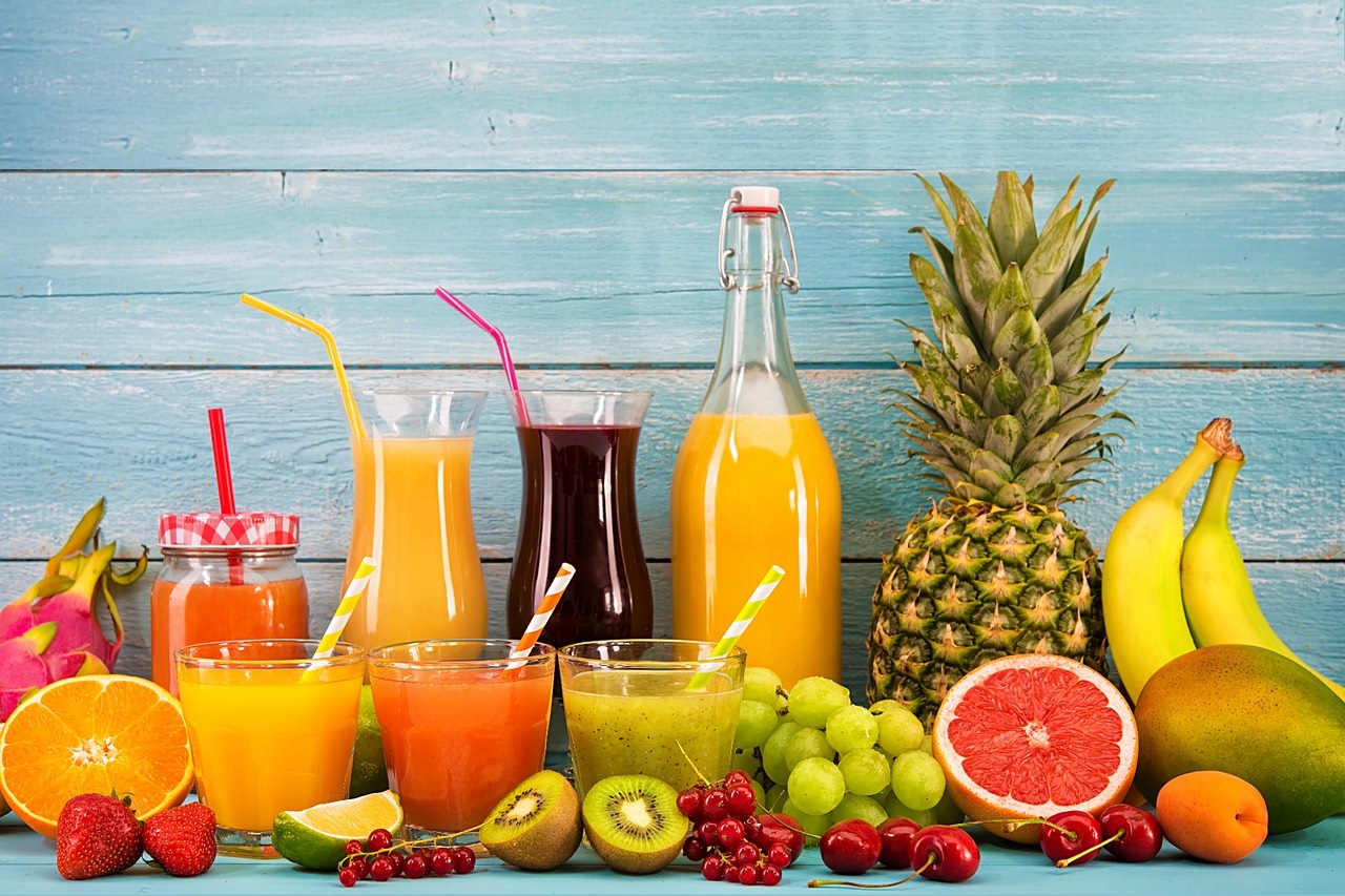 Smoothie vert équilibré pour le petit-déjeuner